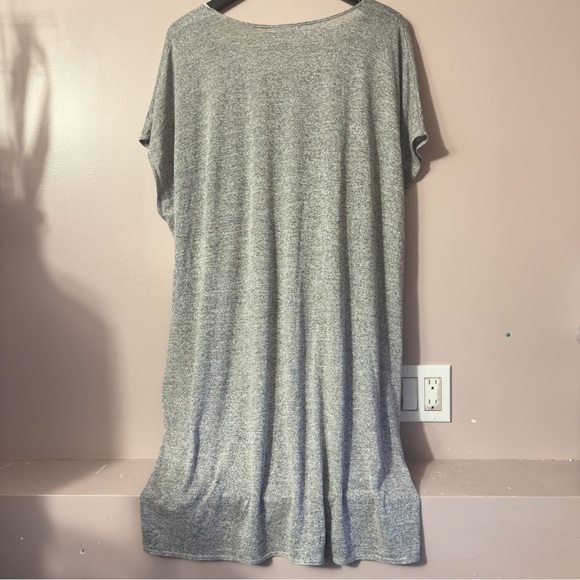 Aritzia Wilfred Free Lorelei Dress Gray Women Size L - Picture 7 of 7